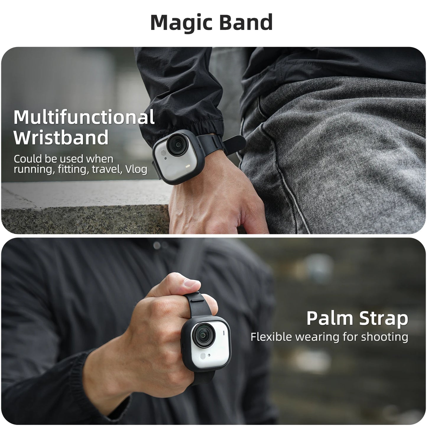 Insta360 GO Ultra Silicone Strap & Protective Case | 6-in-1
