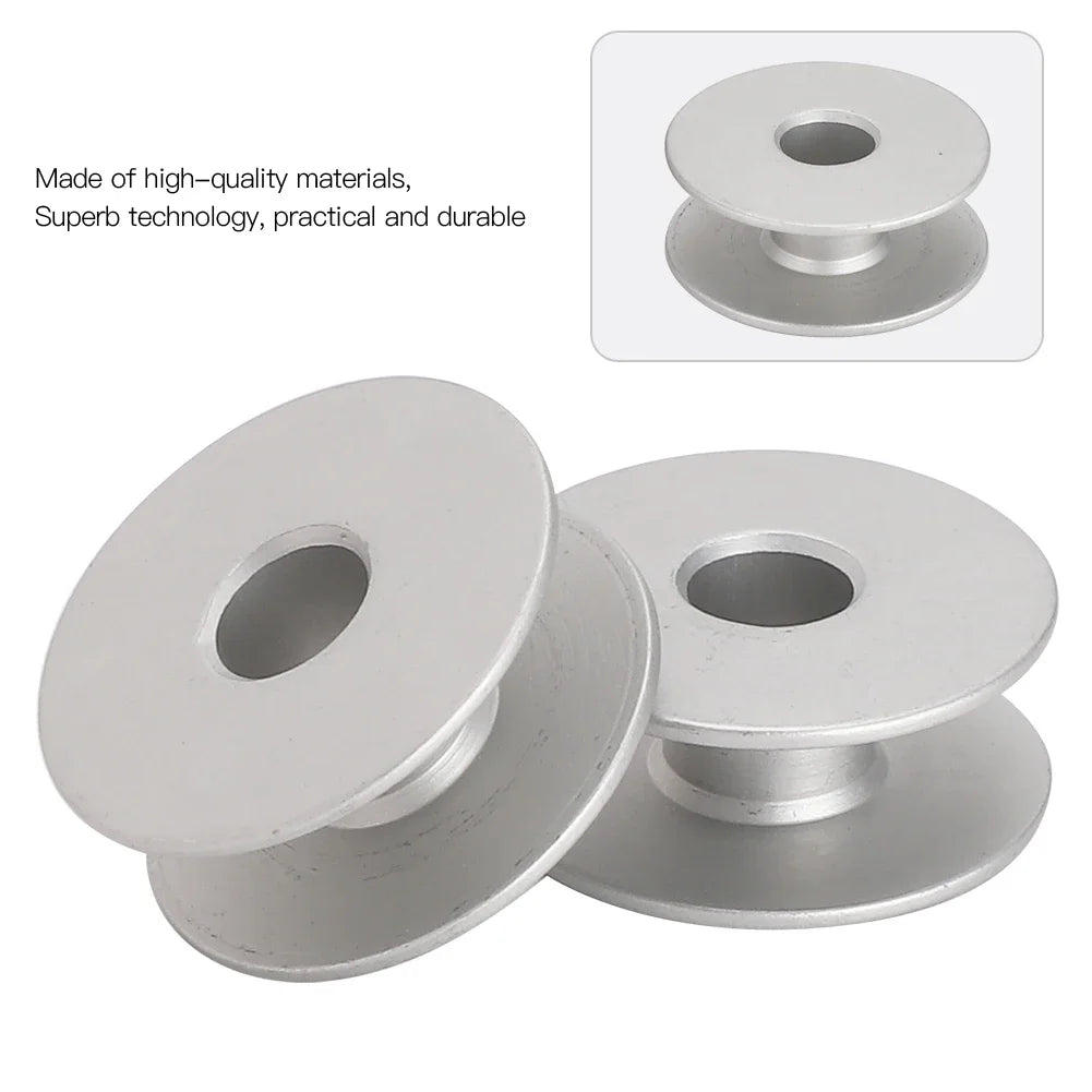 Metal Bobbins Flat Embroidery Car Sewing Machine Replacement