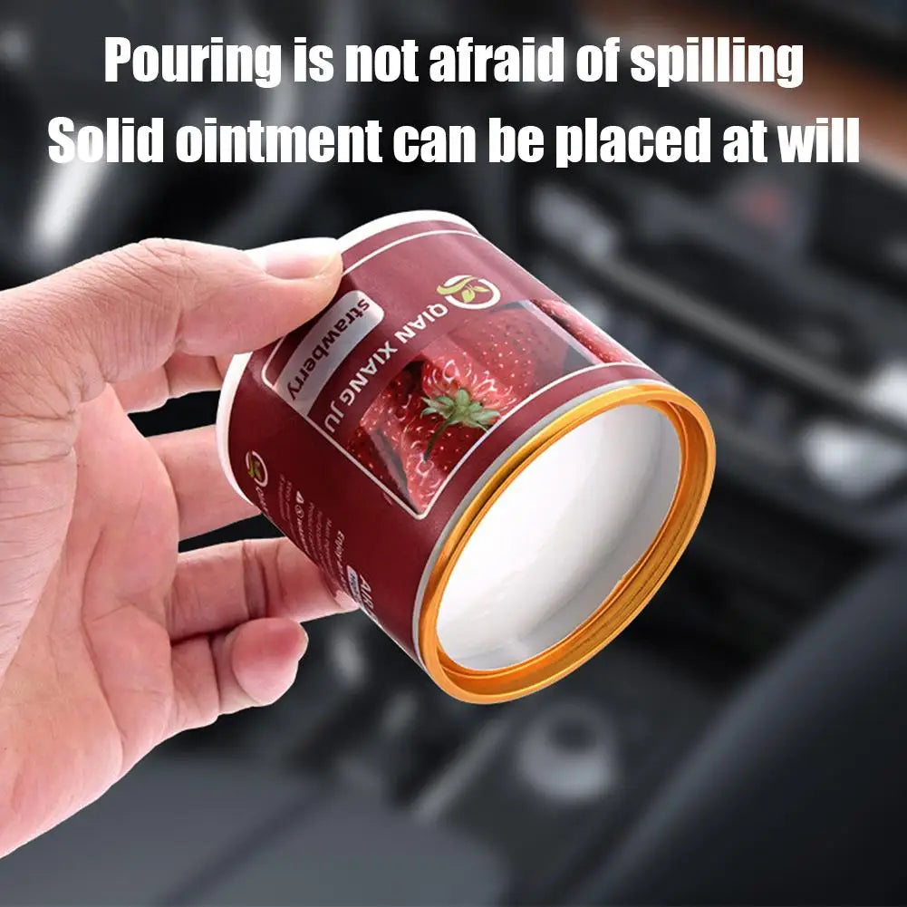 New Solid Car Aromatherapy Canned Car Interior Fragrance 60 days Long-Lasting Air Freshener Odor Eliminator For Car Home Closet Peaceful Pleasures Health and Wellness