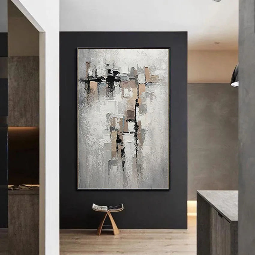 Abstract Handmade Canvas Frameless Oil Painting Wall Decoration, Art Picture, Size Can Be Customized to hang in the Hotel Ro Peaceful Pleasures Health and Wellness