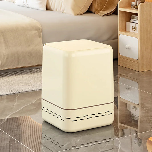 Premium Multi-Function Large Capacity Press-Lid Trash Can with Elegant Design for Kitchen & Bathroom - Space-Saving Storage Bin Peaceful Pleasures Health and Wellness
