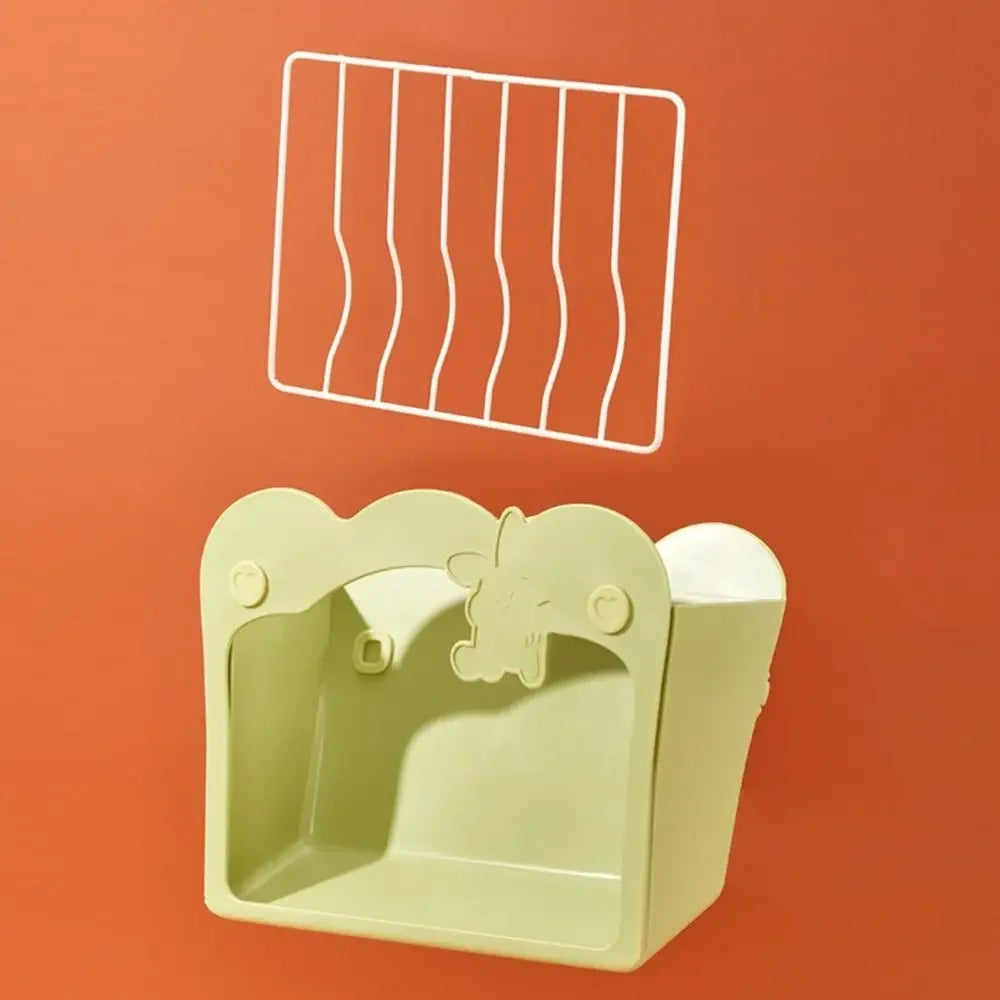 Hanging Rabbit Hay Feeder | Large Capacity Bunny Grass Rack