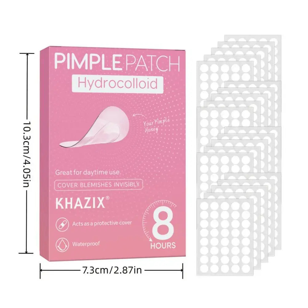 Multi-Shape Hydrocolloid Acne Patches – Invisible Skin Repair