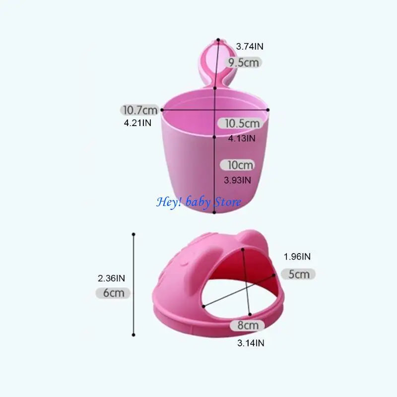 Cartoon Baby Shampoo Rinse Cup | Tear-Free Hair Rinser