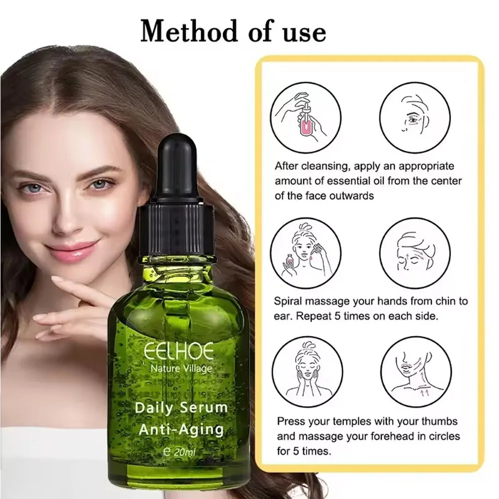 Essence Lift And Tighten The Skin Suitable For Sensitive Skin Energetic Relieve Fine Lines EELHOE Facial serum Peaceful Pleasures Health and Wellness