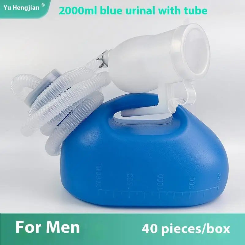 New Portable Urinal Pee Bottle 2000ML For Men And Women Spill Proof Unisex Potty For Home Camping Car Travel Accessories Peaceful Pleasures Health and Wellness A2