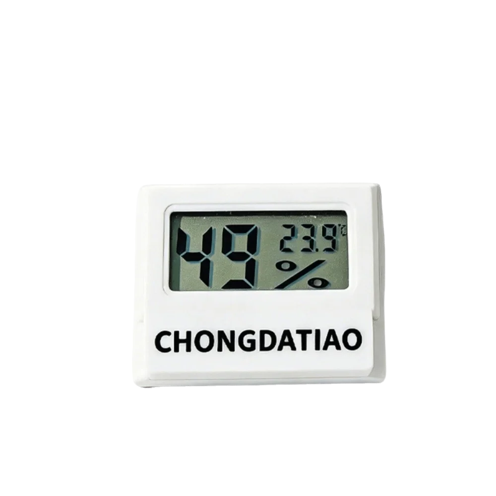 Reptile Thermometer & Hygrometer – LCD Magnetic Mini Meter