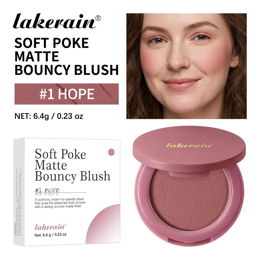 Matte Cream-to-Powder Blush | Bouncy Mousse, Long-Lasting