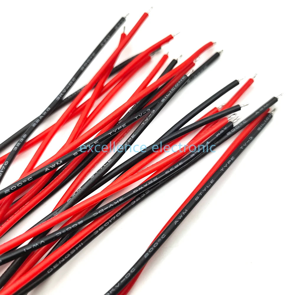 10Pairs JST XH 2.54mm 2PIN Soft silicon 22AWG Wire XH2.54 Female Male Connecting Plug Connector for Tiny Drone Battery Terminal Peaceful Pleasures Health and Wellness