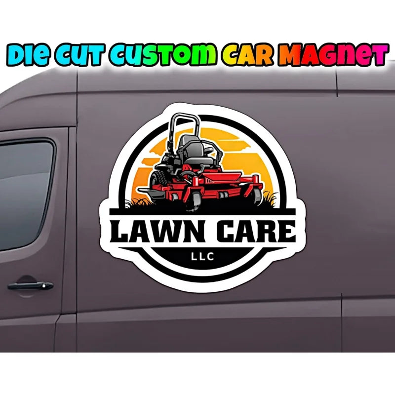 Custom Car Magnet Signs – Personalized Logo & Ad Decals