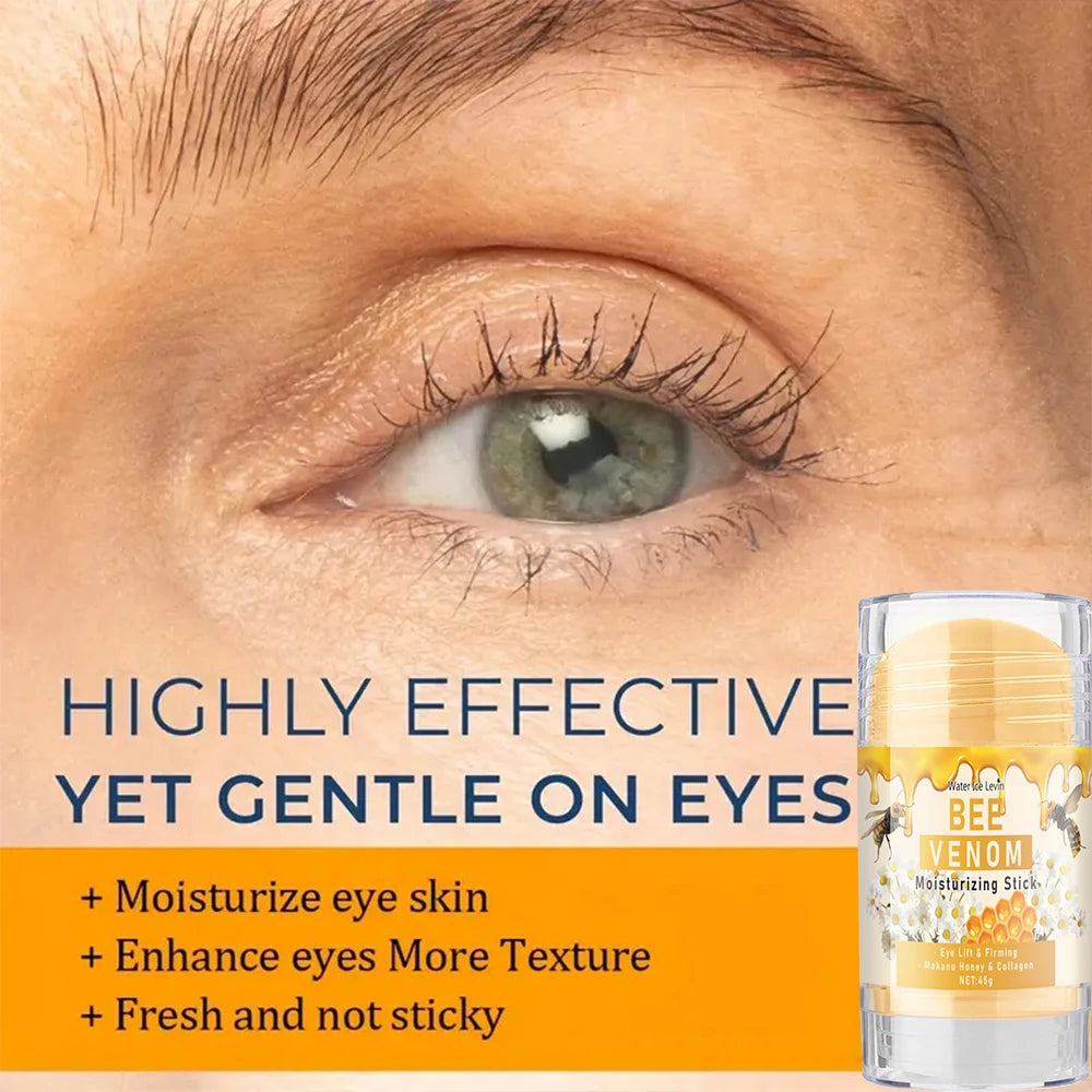 Bee Venom Eye Cream Stick – Hydrating & Nourishing | 45g Eye Cream Stick Peaceful Pleasures Health and Wellness