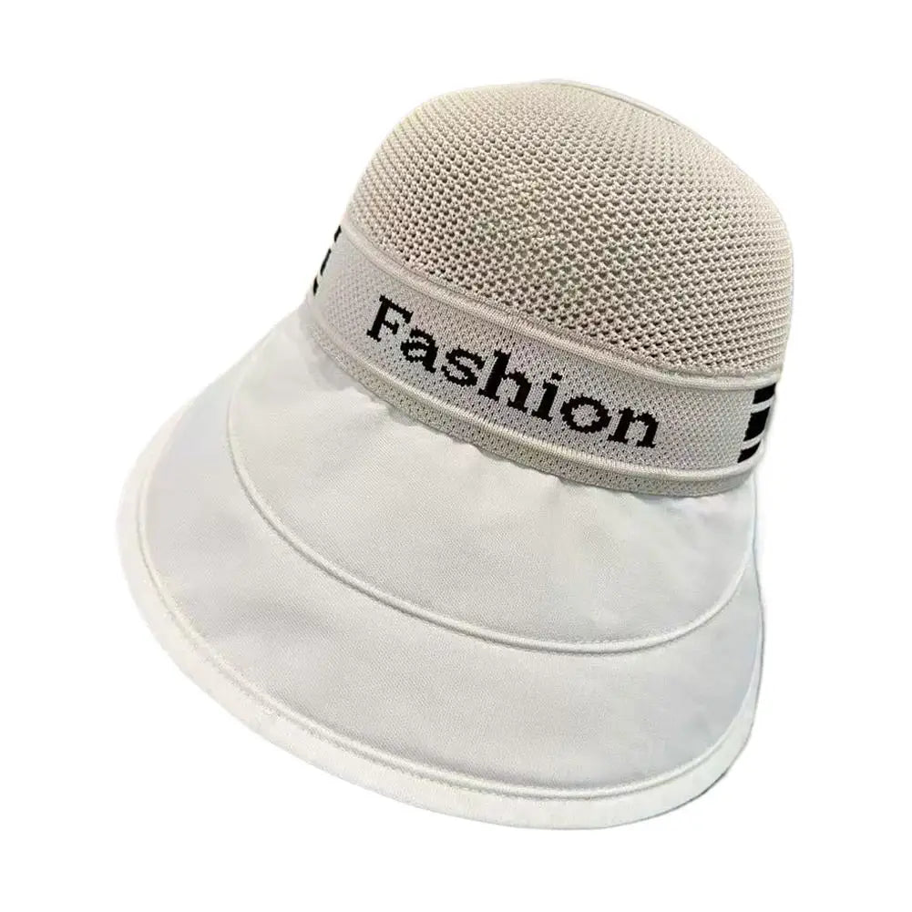 Women's Wide Brim Sun Hat – Breathable UV Outdoor Cap