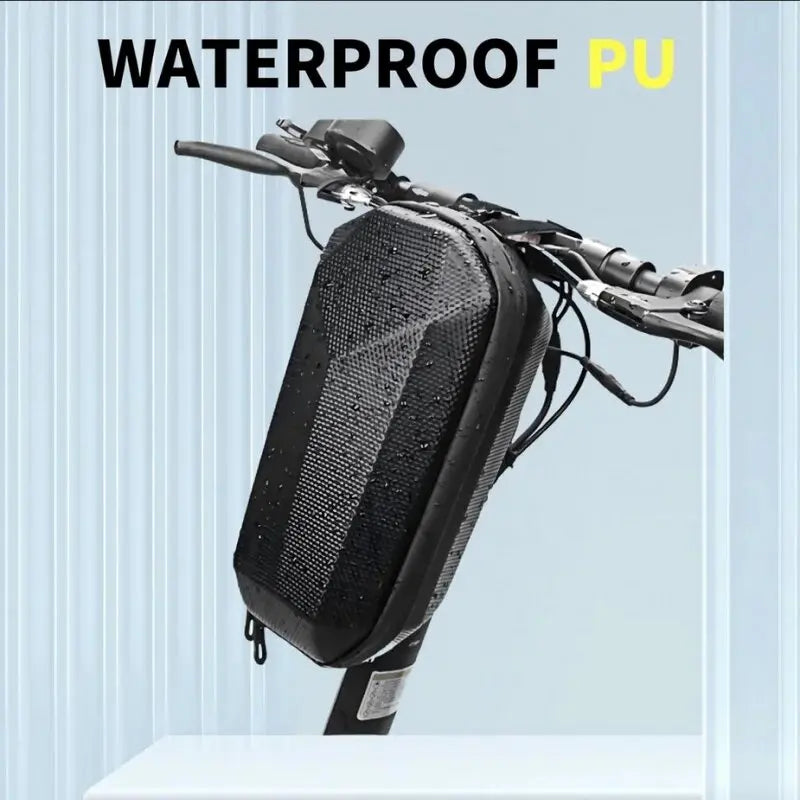 Waterproof Hard Shell Bicycle & Scooter Front Handlebar Bag Handlebar Storage Bag Peaceful Pleasures Health and Wellness