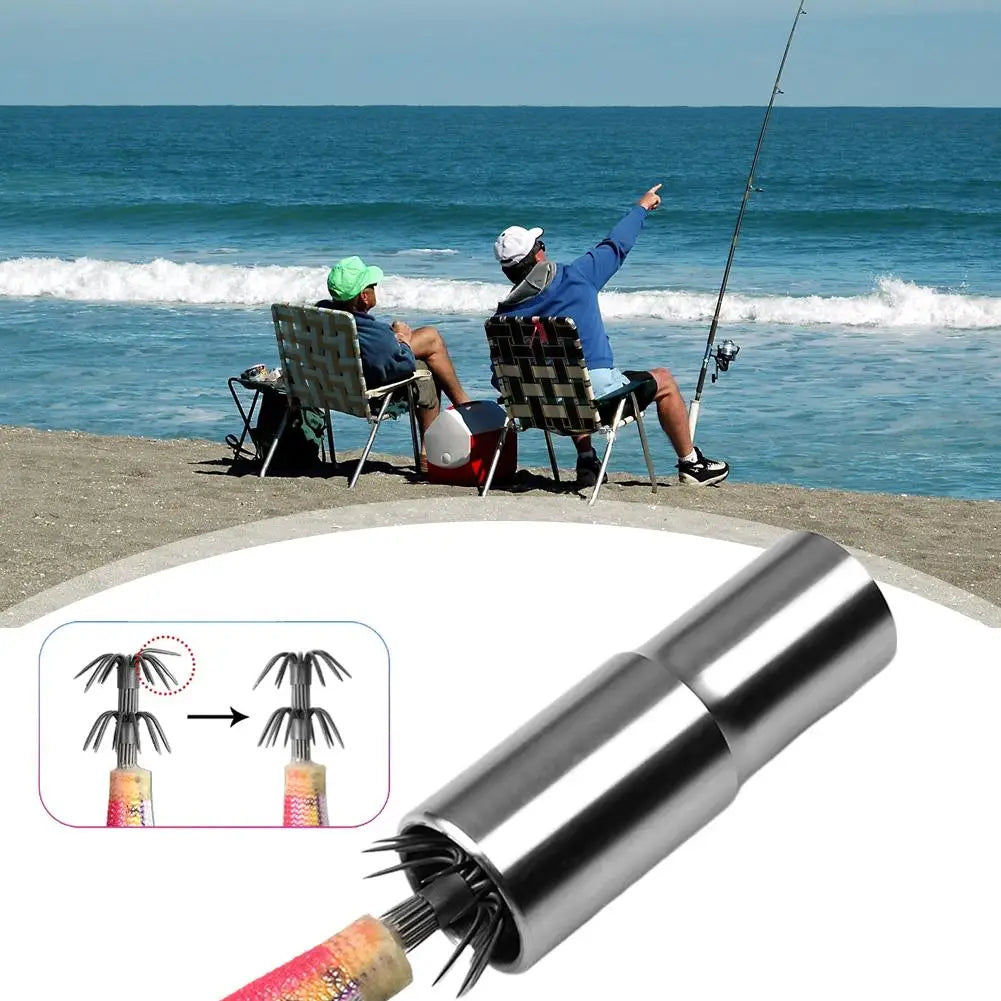 Stainless Steel Fishhook Repair Tool – Squid & Octopus Hook