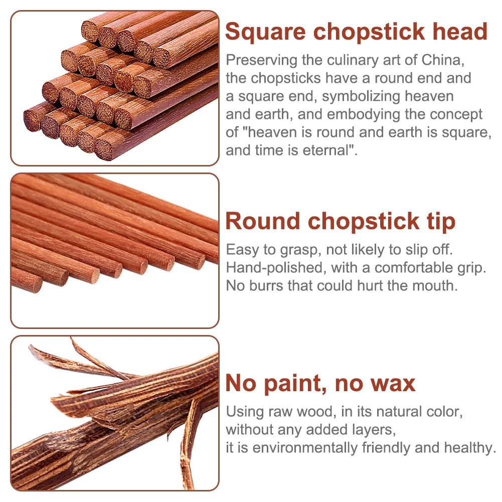 Long Wooden Chinese Chopsticks Hot Pot Kitchen Frying Chopsticks Premium Wenge Wood Extra Long Kitchen Cooking Chopsticks Peaceful Pleasures Health and Wellness