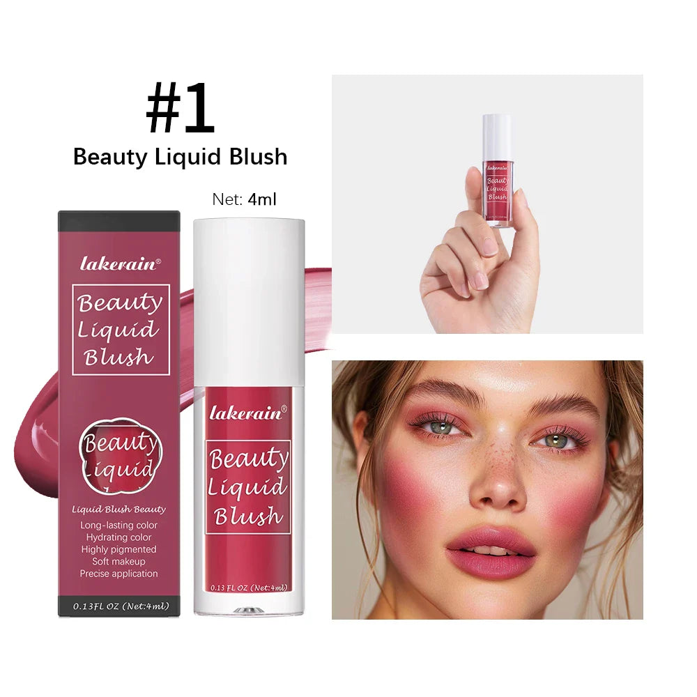 Waterproof Liquid Blush – Multi-Use Cheek & Lip Tint | 9 Shades