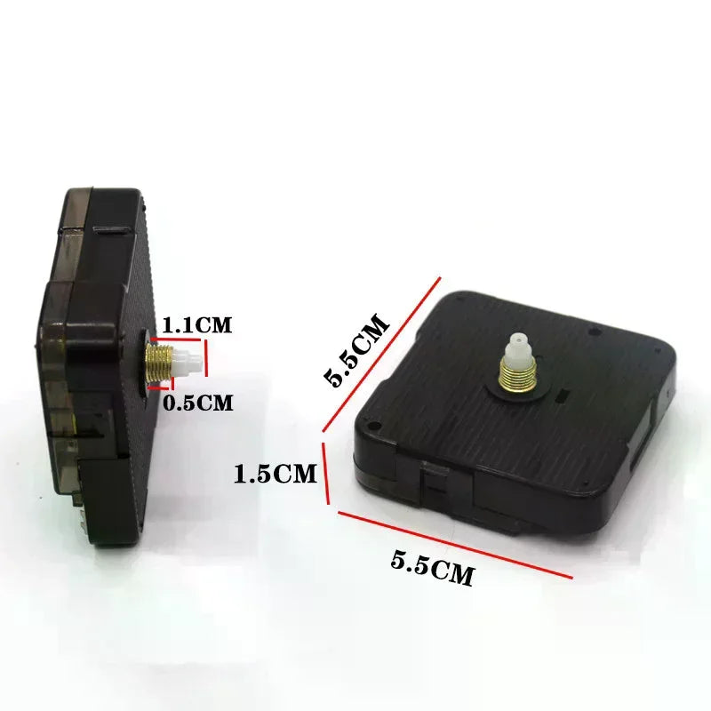 Silent Quartz Clock Movement Kit with Hands – DIY Wall Clock Repair Clock Repair Kit Peaceful Pleasures Health and Wellness