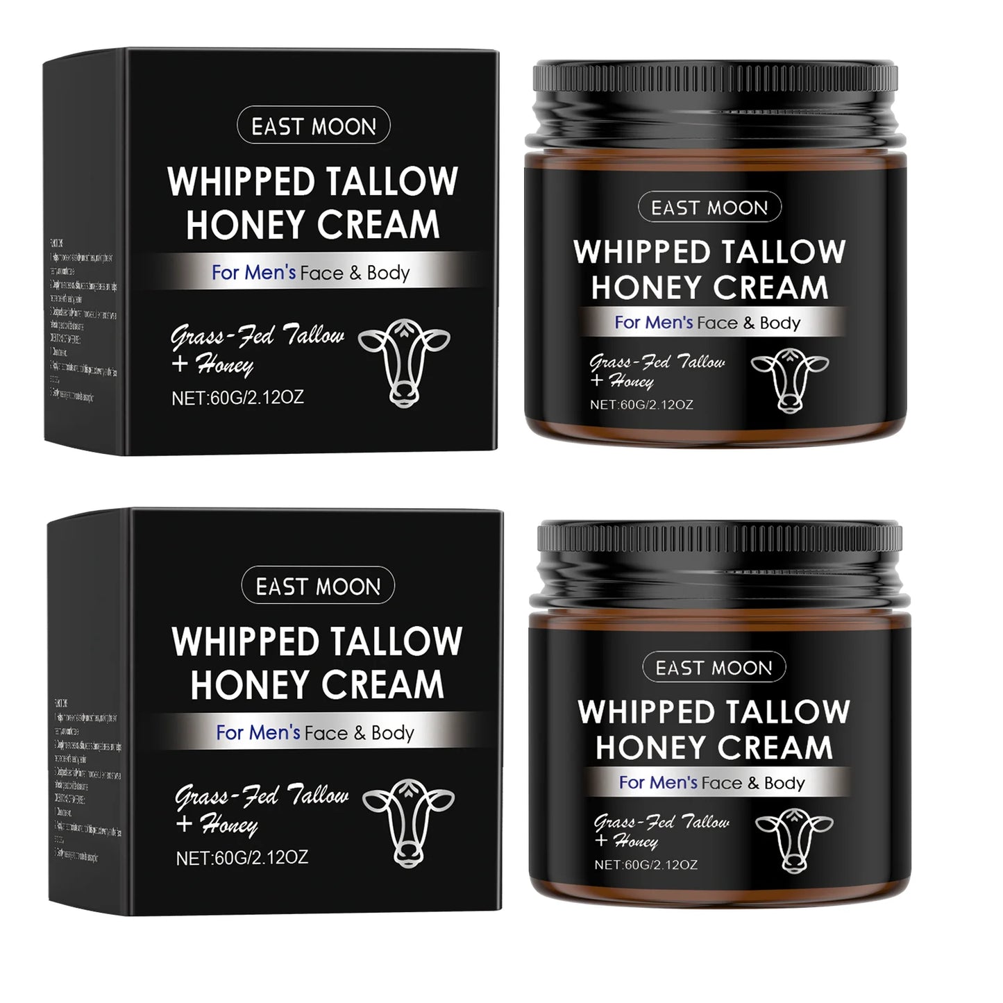 Men's Beef Tallow & Honey Deep Nourishing Face Balm | 60g