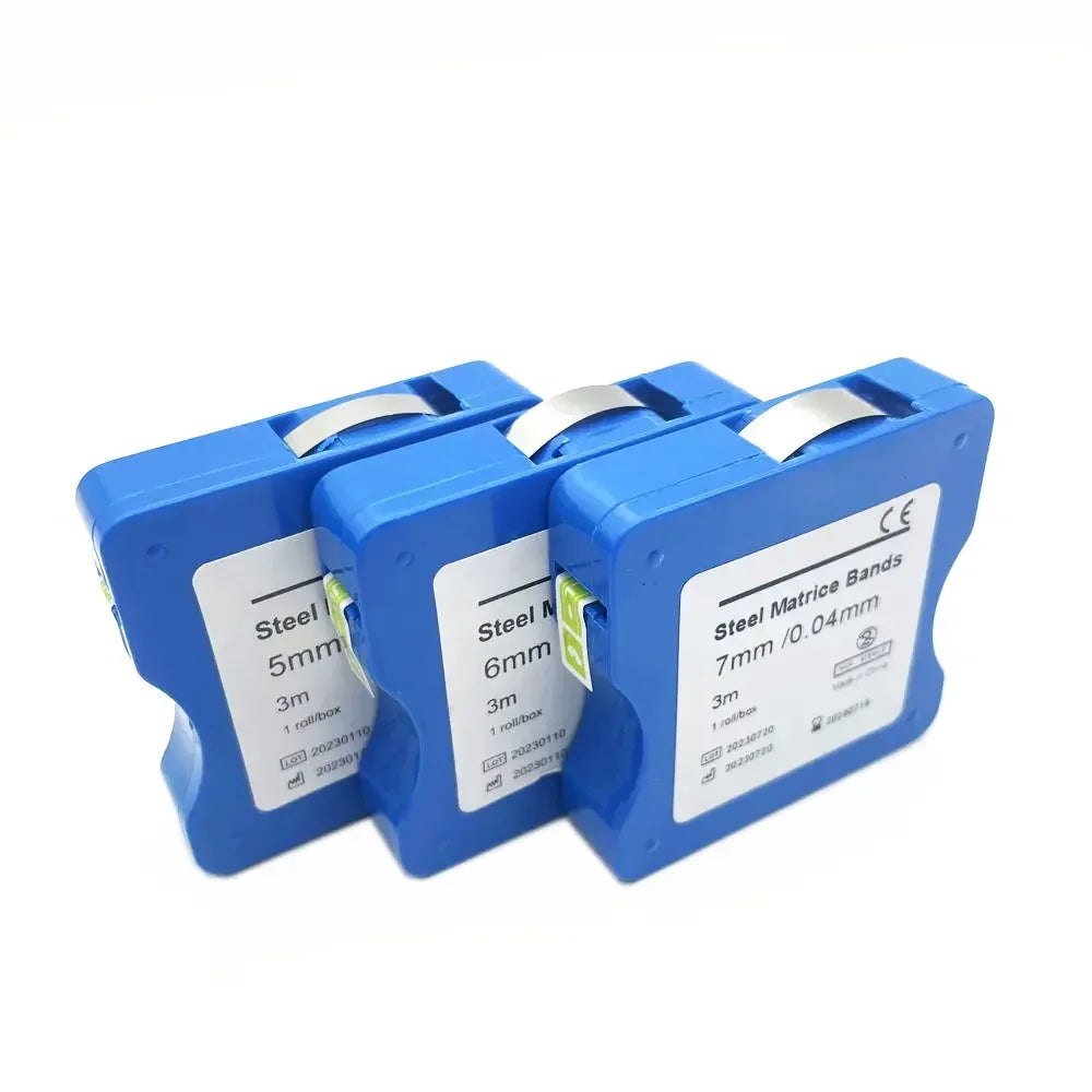 Dental Matrix Bands – Steel & Resin Strips for Tooth Restoration