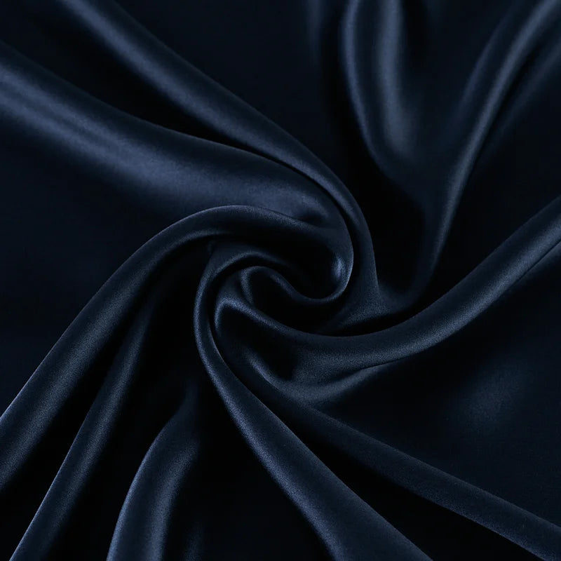 100% Mulberry Silk Charmeuse Fabric 114cm Wide | Plain Dyed