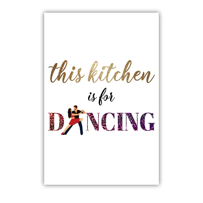 Kitchen Inspirational Quotes Wall Art, Modern Animal Canvas Painting, Minimalist plant Poster Print for Dining Room Decor Peaceful Pleasures Health and Wellness 03 50x70cm NoFrame China Mainland