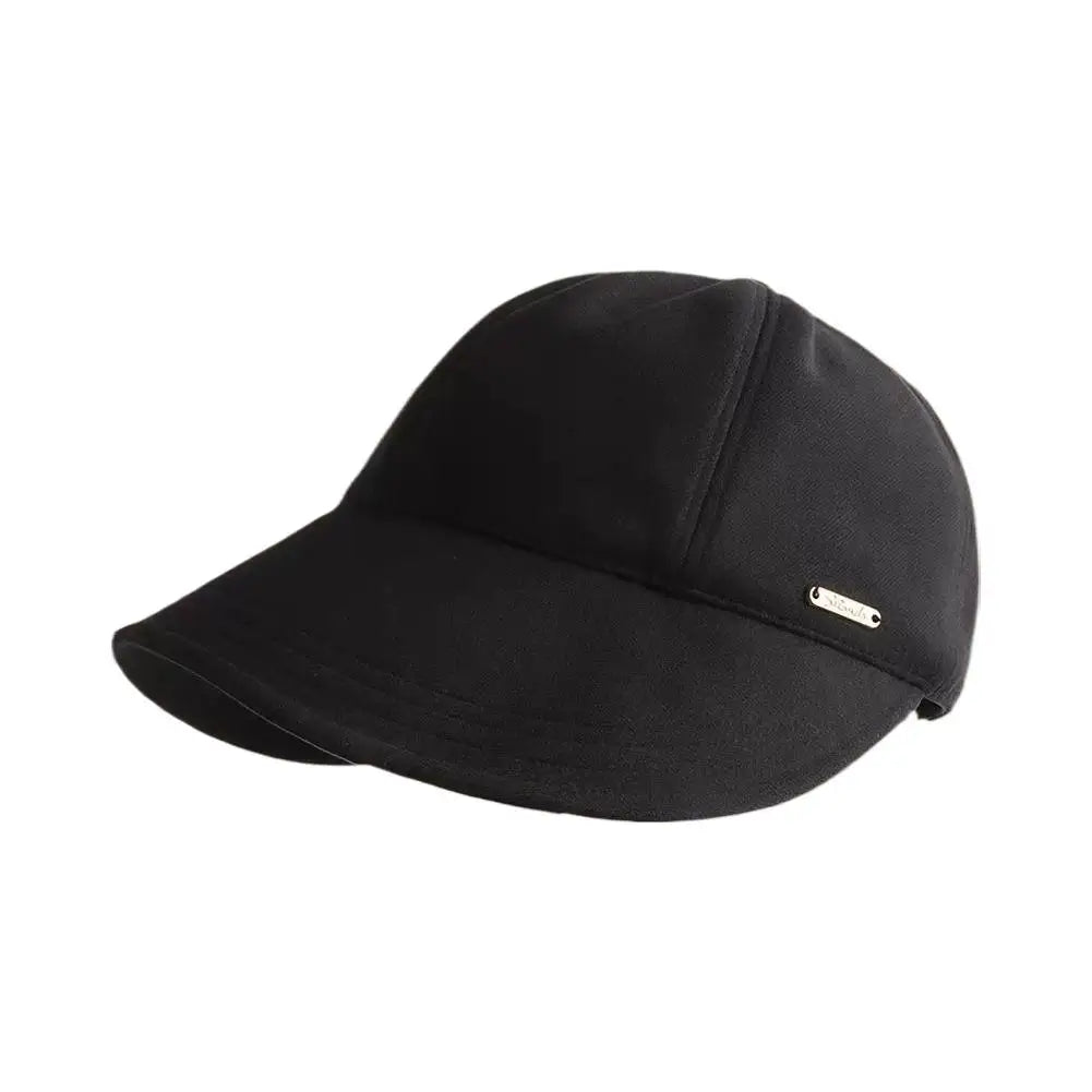 Quick-drying Fisherman Cap Comfortable And Breathable Foldable Wide Brim Sun Protection Hats Visors Adjustable Drawstring Caps Peaceful Pleasures Health and Wellness Black