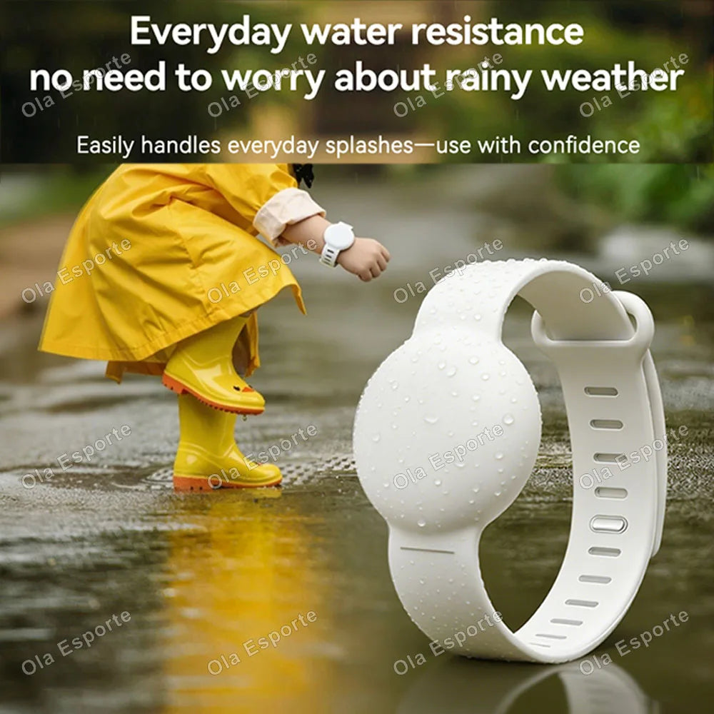 Smart Tracker Bracelet for Kids, Soft Silicone Waterproof Wristband, Lightweight GPS Tracker Watch Band Tracking Wristband New Peaceful Pleasures Health and Wellness