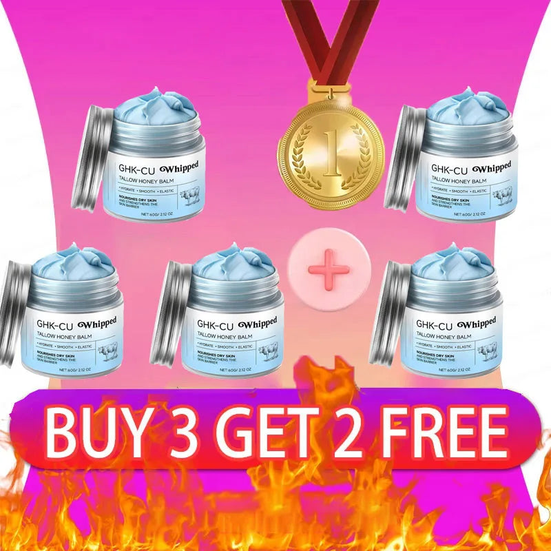 Blue Balm Moisturizer – Copper Peptides, Beef Tallow & Manuka Honey