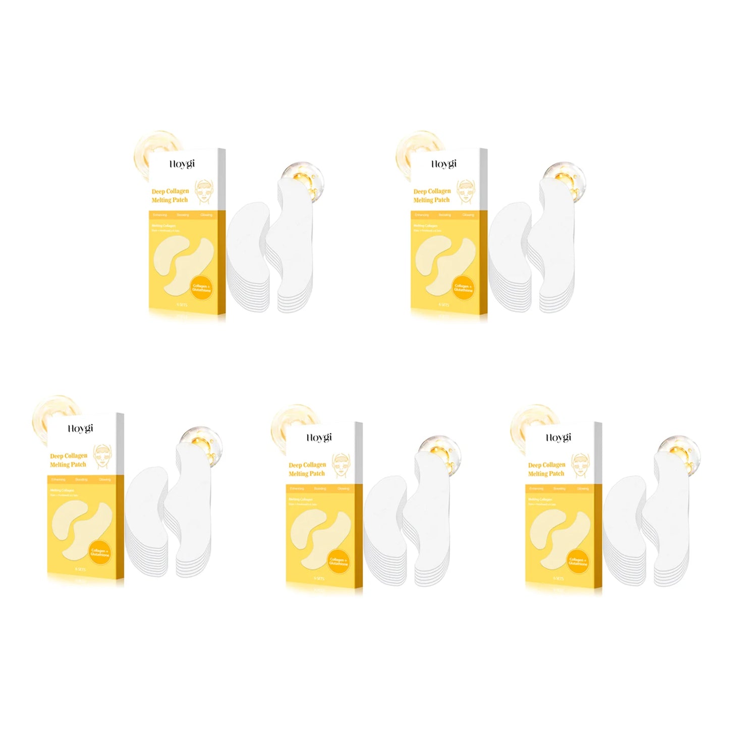 Collagen Water-Soluble Eye & Face Patches – Firming & Hydrating