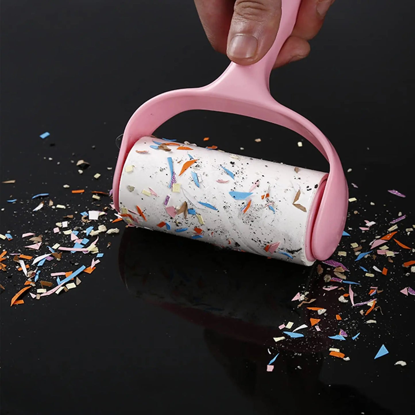 Reusable Sticky Lint Roller – Pet Hair & Dust Remover