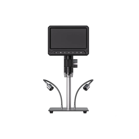 Touchscreen 12 Megapixel Digital Microscope 7/10.1 Inch Screen Maintenance Microscope Electron Microscope Peaceful Pleasures Health and Wellness 10.1inch