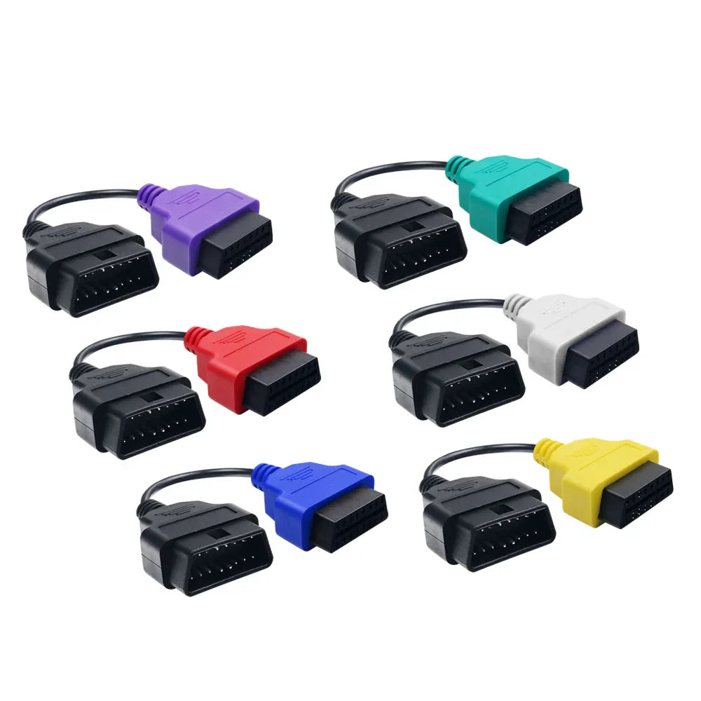 FiatECUScan OBD2 Adapter Cable Kit – 6-Lead Diagnostic Set