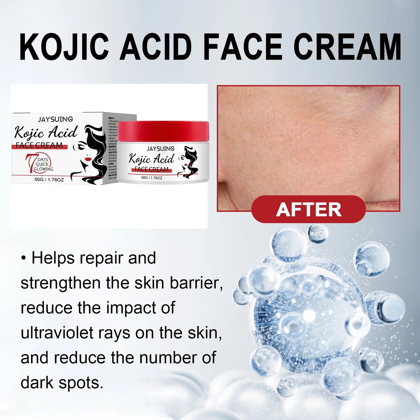 Jaysuing Rosehip Oil Brightening Cream – Even Skin Tone 50g