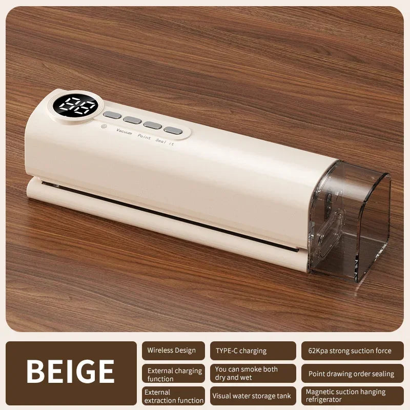 3-in-1 Handheld Vacuum Sealer Machine | Wireless Food Sealer