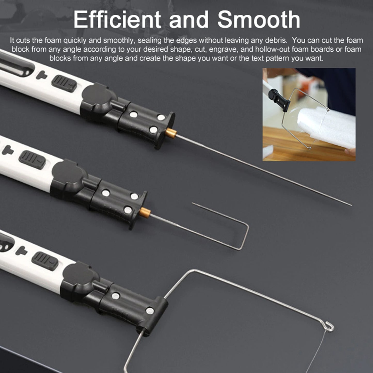 Cordless Hot Wire Foam Cutter Multipurpose Foam Crafts Portable Cutting Pen Electric KS EAGLE Cutter for Carving Peaceful Pleasures Health and Wellness