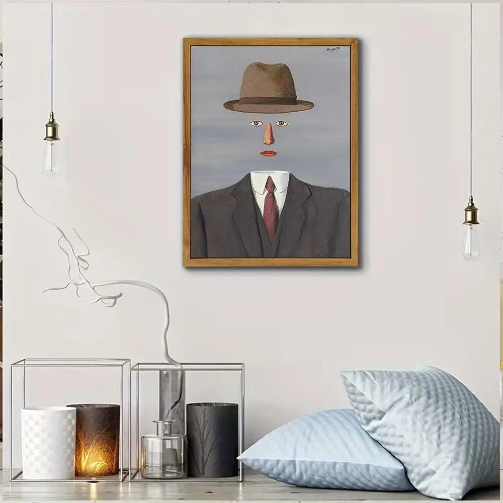 Modern Surrealist Canvas Wall Art Print | Unframed Poster