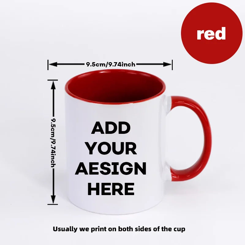 Custom Photo & Text Coffee Mug – Personalized Gift
