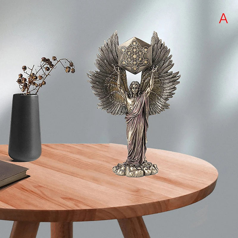 Metatron Angel Sacred Geometry Statue | Prophet Enoch Figurine