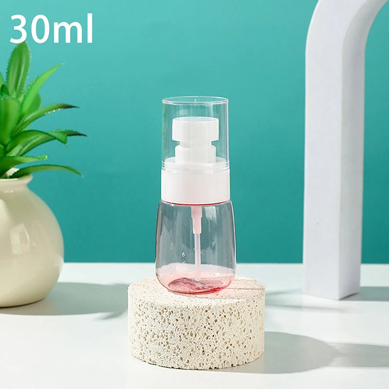 30ml/60ml/100ml Fine Mist Spray Bottle Plastic Bottl Lotion Pump Travel Perfume Water Bottles Refill Peaceful Pleasures Health and Wellness 30ml Pink