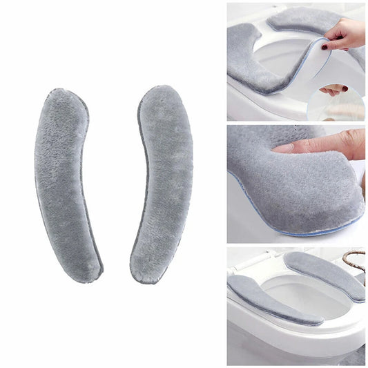 Bathroom Toilet Cushion Washable Soft Warmer Mat Cover Pad Warm Peaceful Pleasures Health and Wellness Default Title
