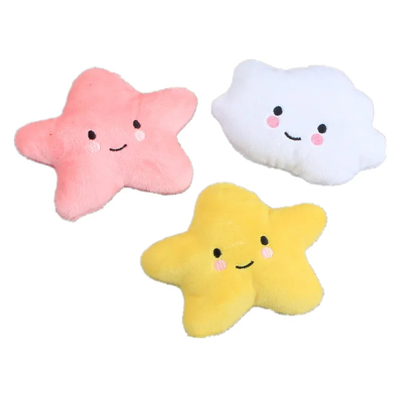 Pet Toys Plush Squeaky Toy Bite-Resistant Clean Dog Chew Puppy Training Toy Soft Banana Bone Vegetable Fruit Pet Supplies DC05 Peaceful Pleasures Health and Wellness