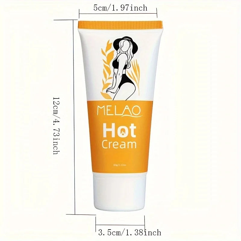 MELAO Hot Cream – Vitamin E & Hyaluronic Acid Body Firming Body Firming Cream Peaceful Pleasures Health and Wellness