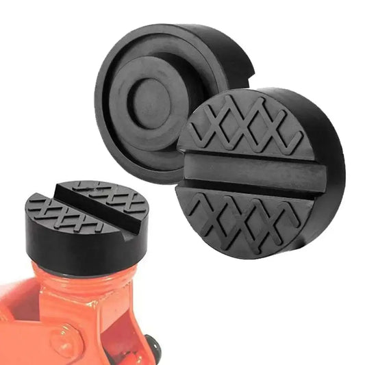 Car Slotted Lift Jack Stand Rubber Pad Floor Adapter Frame Rail Pinch Lifting Universal Repair Tools Safety Grip Pads 3Ton 6Ton Peaceful Pleasures Health and Wellness