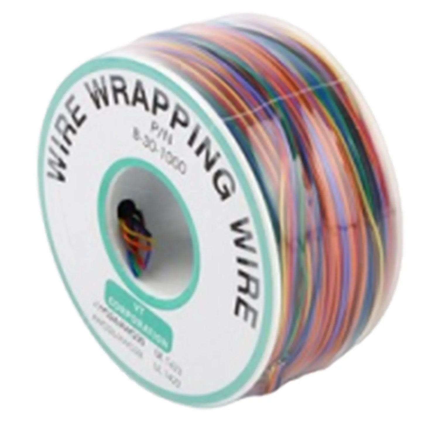 8-Color 30AWG Wire Wrapping Cable 250m Spool – PCB Jumper