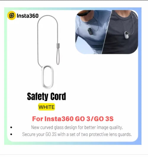 Insta360 GO 3S / GO 3 Magnet Pendant POV Necklace & Angle Insert