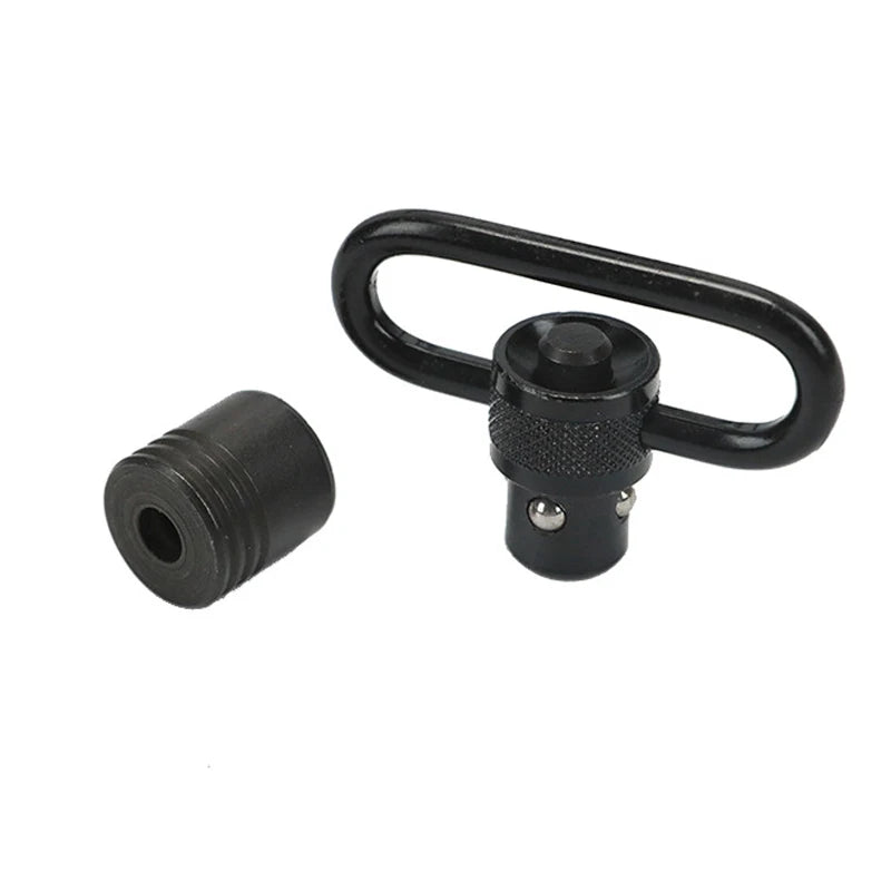 QD Quick Detach Sling Swivel Mount Ring – 1" & 1.25" Steel Sling Swivel Mount Peaceful Pleasures Health and Wellness