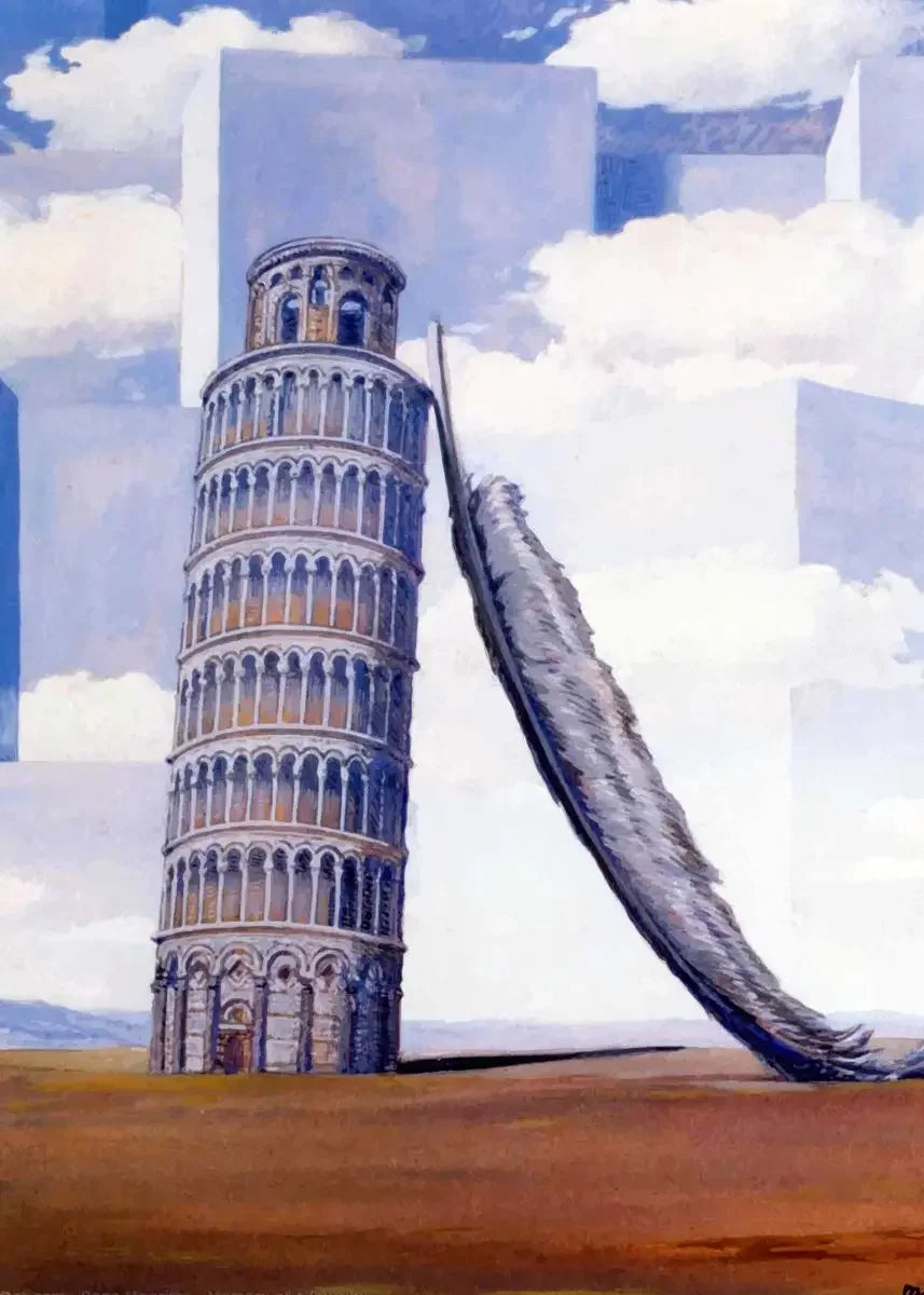 Rene Magritte Surrealist Canvas Wall Art Print | Unframed Poster
