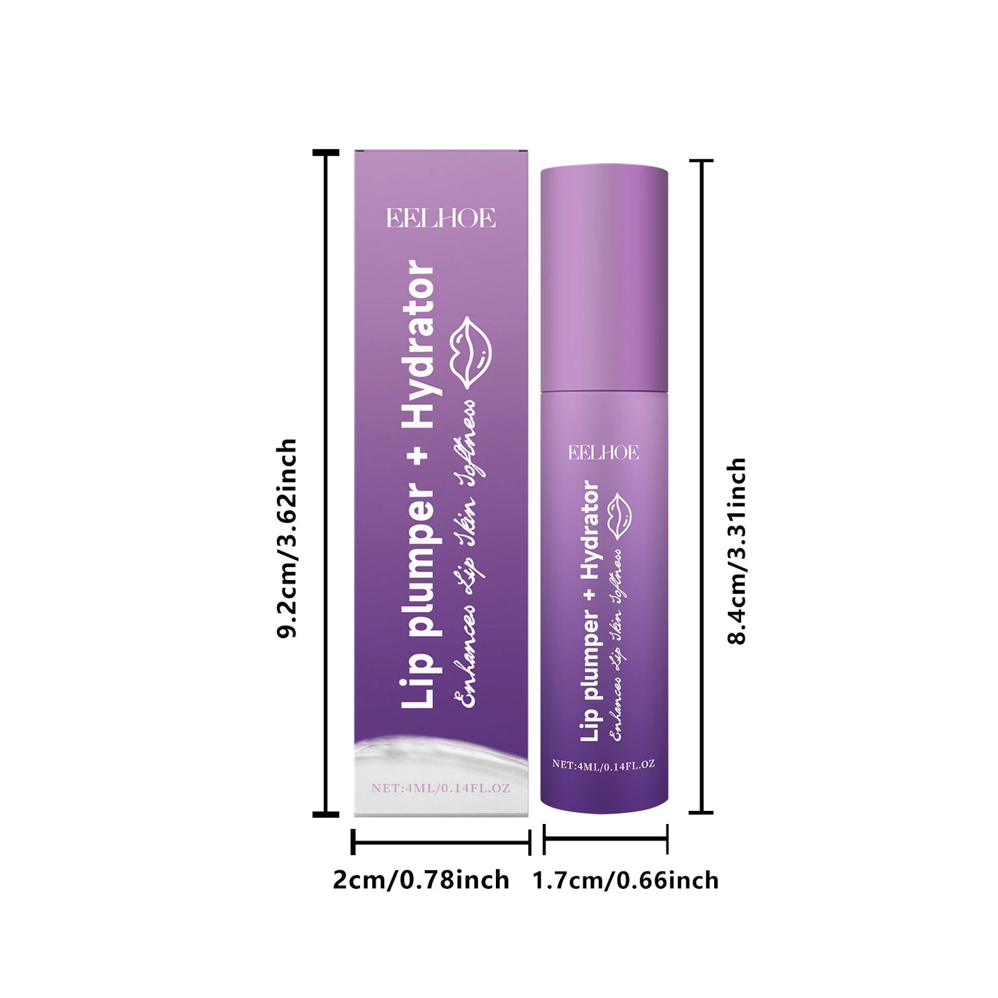 Lip Plumper Gloss Serum – Hydrating & Anti-Wrinkle Lip Balm