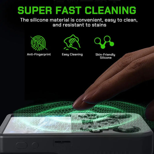 Silicone Case for Anbernic R36S Handheld Console – 8 Colors Console Protective Case Oasis Select