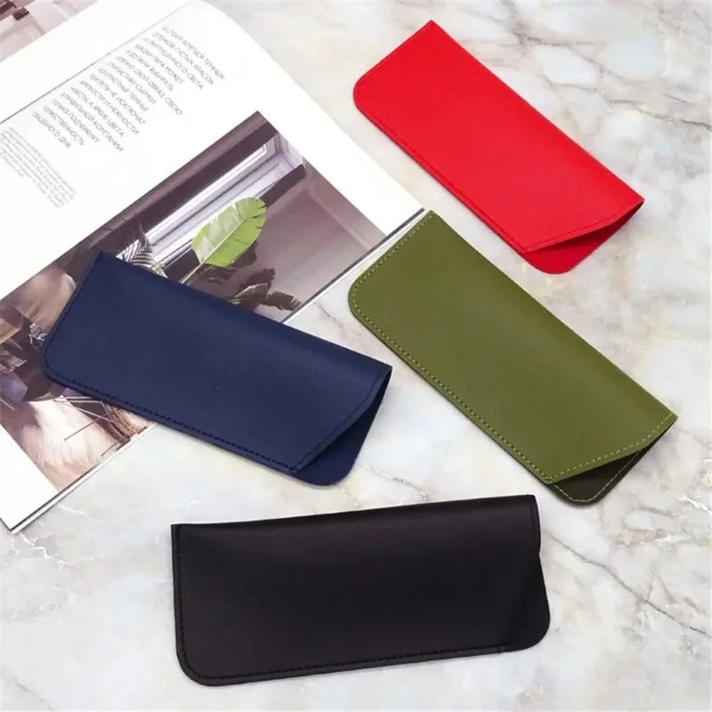 Soft PU Leather Glasses Case Pouch – Unisex Sunglasses Bag Eyeglass Case Pouch Peaceful Pleasures Health and Wellness